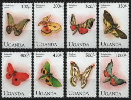 Uganda 1994 - Mi-Nr. 1342-1349 ** - MNH - Schmetterlinge / Butterflies - Ouganda (1962-...)