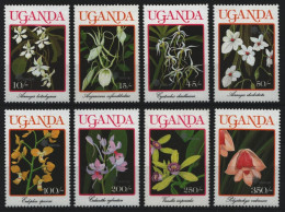 Uganda 1990 - Mi-Nr. 787-794 ** - MNH - Orchideen / Orchids - Oeganda (1962-...)