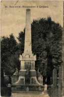 Alicante - Monumento A Quijano - Alicante