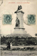 La Coruna - Estatua De Linares Rivas - La Coruña