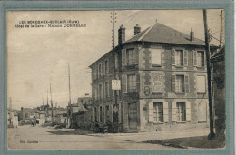 CPA (27) Les BORDEAUX-SAINT-CLAIR - Aspect De La Maison Cordelle, Hôtel De La Gare - Années 20 - Autres & Non Classés