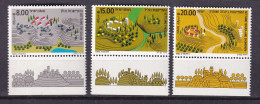 181 ISRAEL 1983 - Y&T 865/67 Avec Tab - Peuplement Des Regions - Neuf ** (MNH) Sans Charniere - Neufs (avec Tabs)