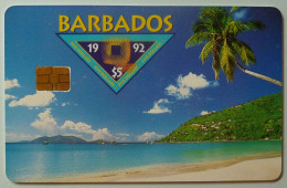 BARBADOS - Chip - Prototype For Conference In Barbados - Quad Telecom - 1992 - $5 - RRRR - Barbados (Barbuda)