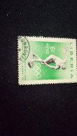 LİBERYA--1955   6 C      DAMGALI  SPORTS - Liberia