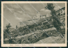 Perugia Assisi Convento E Basilica San Francesco FG Cartolina KB4799 - Perugia