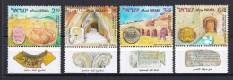 181 ISRAEL 2005 - Y&T 1739/42 Avec Tab - Eau Tunnel Aqueduc - Neuf ** (MNH) Sans Charniere - Nuevos (con Tab)