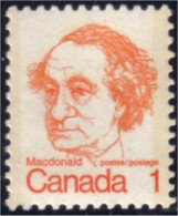 Canada John MacDonald MNH ** Neuf SC (C05-86) - Neufs