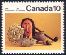 Canada Indian Artifacts Masque Mask Pipe Calumet MNH ** Neuf SC (C05-78c) - Andere & Zonder Classificatie