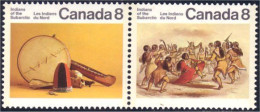 Canada Indian Artifacts Dance Costumes Danse MNH ** Neuf SC (C05-75af) - Muziek