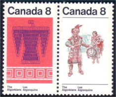 Canada Oiseau Thunderbird Indian Couple Dancing Danes Costumes MNH ** Neuf SC (C05-69ae) - Costumes