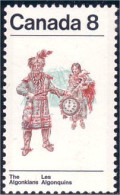 Canada Indian Couple Dancing Danse Costumes MNH ** Neuf SC (C05-69d) - Música