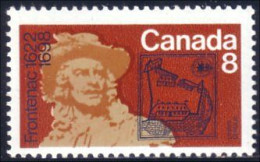 Canada Frontenac Tagged MNH ** Neuf SC (C05-61p) - Unused Stamps