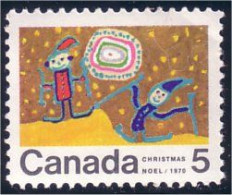 Canada Enfants Ski Children Noel Christmas MNH ** Neuf SC (C05-22c) - Sci