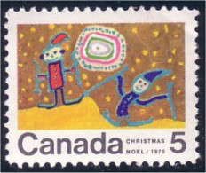 Canada Enfants Ski Children Noel Christmas MNH ** Neuf SC (C05-22b) - Weihnachten