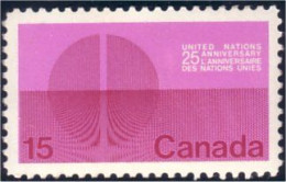 Canada United Nations MNH ** Neuf SC (C05-14a) - Unused Stamps