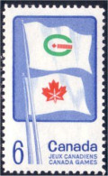 Canada Flag Drapeau Feuille Érable Maple Leaf MNH ** Neuf SC (C05-00c) - Arbres