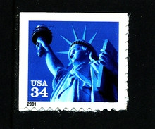 UNITED STATES/USA - 2001  34c  LIBERTY  SELF ADHESIVE  MINT NH - Nuevos