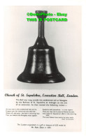 R406200 Church Of St. Sepulchre. Execution Bell. London. Mr. Robt. Dowe In 1605 - Sonstige & Ohne Zuordnung