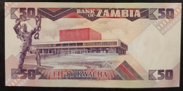 ZAMBIA ZAMBIE SAMBIA 50 Kwacha Year 1986-87 UNC - Zambia