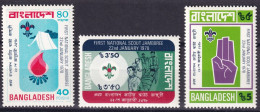 Bangladesh, 1978 Y&T. 107 / 109. MNH - Bangladesch