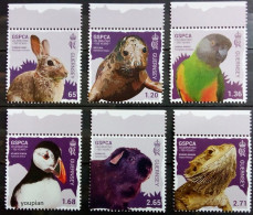 Guernsey 2024, 150th Anniversary Of The GSPCA - Animals, MNH Stamps Set - Guernsey