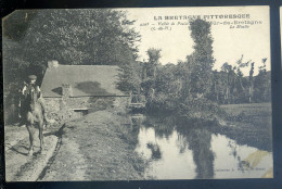 Cpa Du 22 Vallée De Poulancre , Mûr De Bretagne -- Le Moulin   STEP190 - Caurel