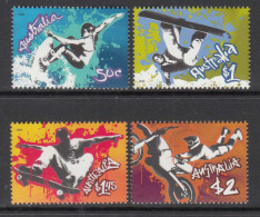 2006 Australia Extreme Sports Surfing Skateboarding Snowboarding Motorcycles Complete Set Of 4 MNH @ BELOW FACE VALUE - Ungebraucht