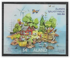 Aland 2022 Bloc Neuf 100 Ans D'autonomie - Aland