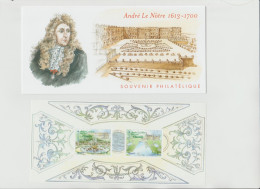 France 2013 Souvenir Philatélique Yvert Tellier N° 80 André Le Nôtre 1613 - 1700 - Souvenir Blokken