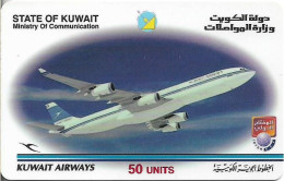 Kuwait - Global One - Kuwait Airways, Exp.30.04.1999, Remote Mem. 50U, Mint Unscratched - Kuwait