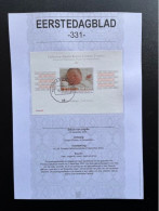 NETHERLANDS 2003 FIRST DAY CARD ROYAL BABY NEDERLAND EDB IMPORTA 331 EERSTEDAGBLAD NVPH 2243 - Storia Postale
