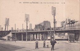VITRY Sur SEINE  Le Pont De Chemin De Fer - Vitry Sur Seine
