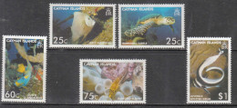 2006 Cayman Islands Miarine Life Fish Turtles Complete Set Of 5 MNH - Cayman Islands