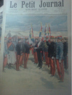 Le Petit Journal N229 Camp De Sathonay Remise Des Drapeaux &Pdt De La République Aclamé Institut Drouet Salle Autographe - Revistas - Antes 1900