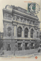 CPA. [75] > TOUT PARIS > N° 377 - L'OPERA COMIQUE - (IIe Arrt.) - 1907 - Coll. F. Fleury - TBE - Arrondissement: 02