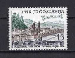 1954. YUGOSLAVIA,SLOVENIA,LJUBLJANA STAMP EXHIBITION,MNH - Neufs