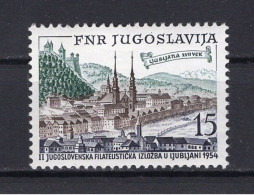 1954. YUGOSLAVIA,SLOVENIA,LJUBLJANA STAMP EXHIBITION,MNH - Ungebraucht