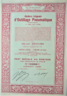 S.A. Ateliers Liégois D'Outillage Pneumatique - Ans-Lez-Liège - Other & Unclassified