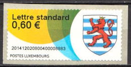 Luxembourg MNH Stamp - Maschinenstempel (EMA)