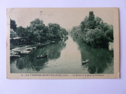 LA VARENNE SAINT HILAIRE (94/Val De Marne, Ex- Seine) - La Marne , Quai De Bonneuil - Barque Sur La Marne - Altri & Non Classificati