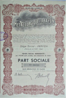 S.A. Métallurgique De Prayon - Industrial