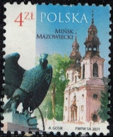 Pologne 2021 Oblitéré Used Ville De Minsk Mazowiecki Y&T PL 4863 SU - Usados