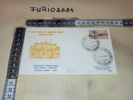 HB12723 FDC TIMBRO ANNULLO MONTECATINI TERME 1961 11° MOSTRA EUROPEA DEL FRANCOBOLLO TURISTICO ANNULLO SPECIALE - FDC