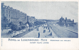 D6869 Nice Hôtel De Luxembourg - Cafés, Hoteles, Restaurantes