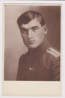 Young Man Bulgaria Bulgarian Military Officer With Uniform, Portrait, Vintage 1920s Orig Photo 8.9x13.9cm. (65290) - Krieg, Militär