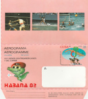 Cuba - 1982 - Central American Games -  Aerogramme  / Unused - Airmail