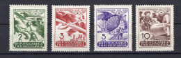 1950. YUGOSLAVIA,AVIATION MEETING,SET OF 4 STAMPS,MNH - Nuevos