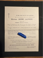 Leonie Lauwers Wed Tondel Ignace *1852 Zuidschote +1942 Oudenaarde De Sutter Deinze Predikheer Begijnhof - Obituary Notices