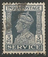 INDE ANGLAISE / DE SERVICE N° 105 OBLITERE - 1936-47 Roi Georges VI