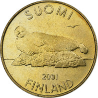 Finlande, 5 Markkaa, 2001, Copper-Aluminum-Nickel, SUP, KM:73 - Finlandia